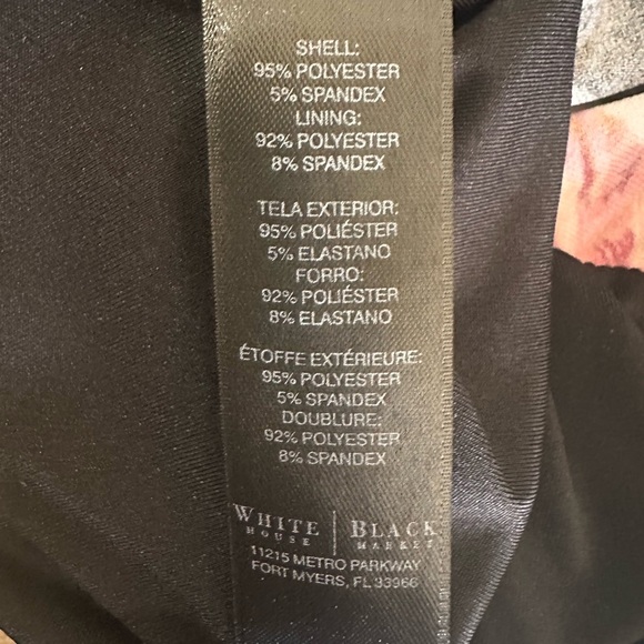 White House Black Market Halter Mini Dress Size Small - Picture 9 of 10